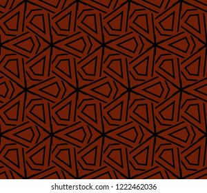 Modern geometric ornament. Seamless vector illustration for design.