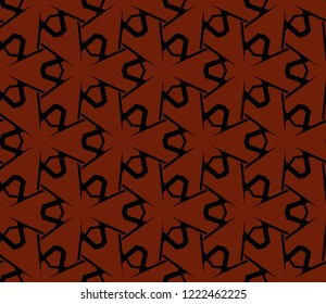 Modern geometric ornament. Seamless vector illustration for design.