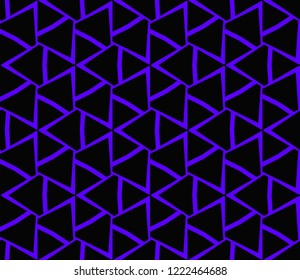 Modern geometric ornament. Seamless vector illustration for design.
