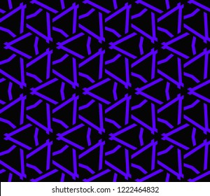 Modern geometric ornament. Seamless vector illustration for design.