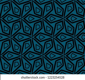 Modern geometric ornament. Seamless vector illustration for design.