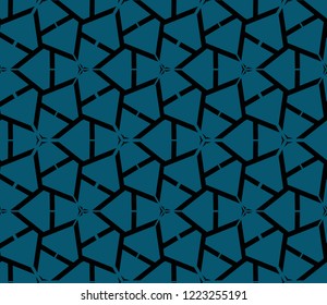 Modern geometric ornament. Seamless vector illustration for design.