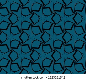 Modern geometric ornament. Seamless vector illustration for design.