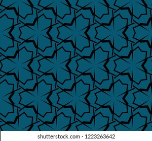 Modern geometric ornament. Seamless vector illustration for design.