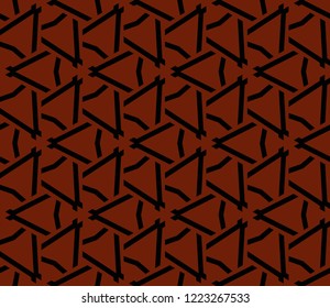 Modern geometric ornament. Seamless vector illustration for design.