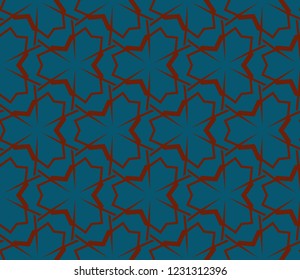 Modern geometric ornament. Seamless vector illustration for design.