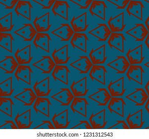 Modern geometric ornament. Seamless vector illustration for design.