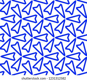 Modern geometric ornament. Seamless vector illustration for design.