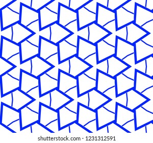 Modern geometric ornament. Seamless vector illustration for design.