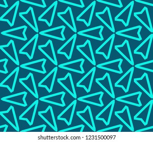 Modern geometric ornament. Seamless vector illustration for design.