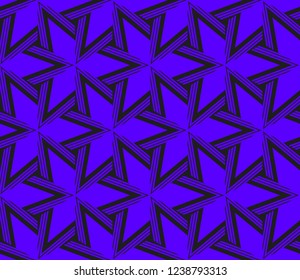 Modern geometric ornament. Seamless vector illustration for design.
