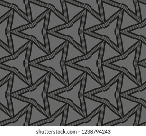 Modern geometric ornament. Seamless vector illustration for design.
