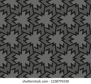 Modern geometric ornament. Seamless vector illustration for design.