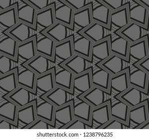 Modern geometric ornament. Seamless vector illustration for design.