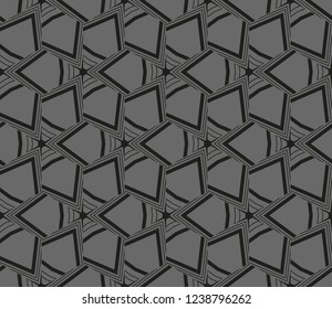 Modern geometric ornament. Seamless vector illustration for design.
