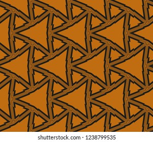 Modern geometric ornament. Seamless vector illustration for design.