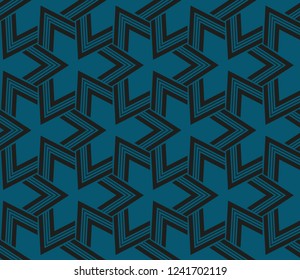 Modern geometric ornament. Seamless vector illustration for design.