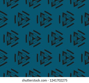 Modern geometric ornament. Seamless vector illustration for design.