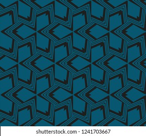 Modern geometric ornament. Seamless vector illustration for design.