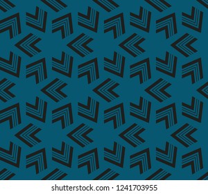 Modern geometric ornament. Seamless vector illustration for design.