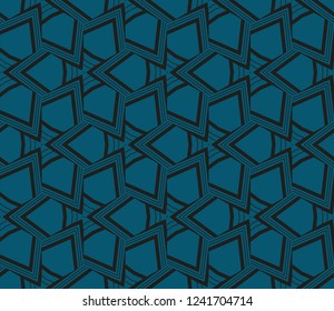 Modern geometric ornament. Seamless vector illustration for design.