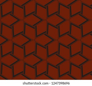 Modern geometric ornament. Seamless vector illustration for design.