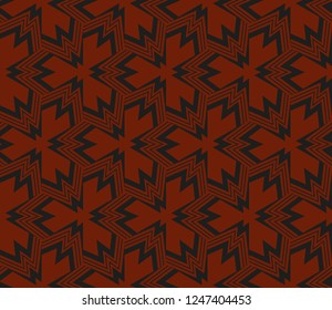 Modern geometric ornament. Seamless vector illustration for design.