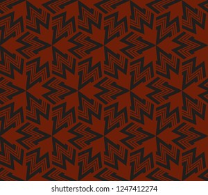 Modern geometric ornament. Seamless vector illustration for design.