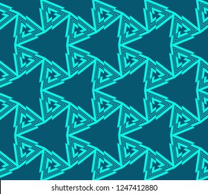 Modern geometric ornament. Seamless vector illustration for design.