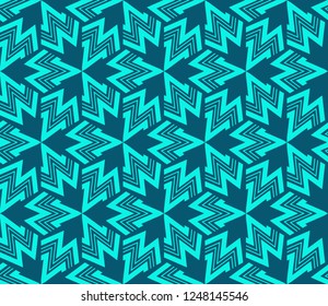 Modern geometric ornament. Seamless vector illustration for design.