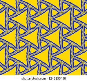 Modern geometric ornament. Seamless vector illustration for design.