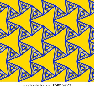 Modern geometric ornament. Seamless vector illustration for design.