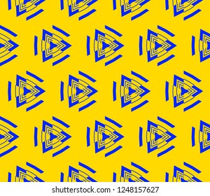 Modern geometric ornament. Seamless vector illustration for design.