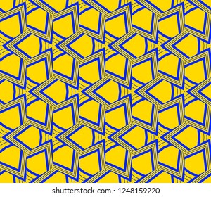 Modern geometric ornament. Seamless vector illustration for design.