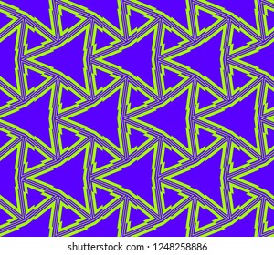 Modern geometric ornament. Seamless vector illustration for design.