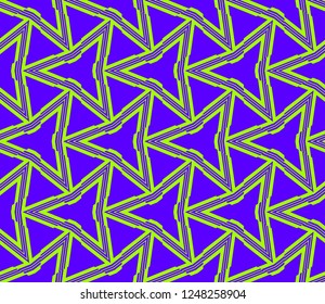 Modern geometric ornament. Seamless vector illustration for design.