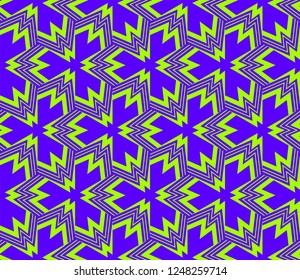 Modern geometric ornament. Seamless vector illustration for design.