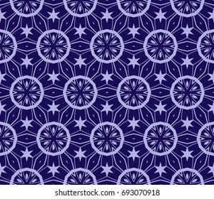Modern geometric ornament. Seamless vector illustration for design.