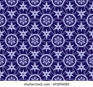 Modern geometric ornament. Seamless vector illustration for design.