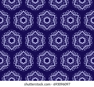 Modern geometric ornament. Seamless vector illustration for design.