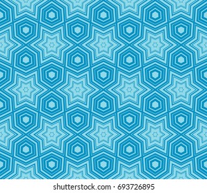 Modern geometric ornament. Seamless vector illustration for design.