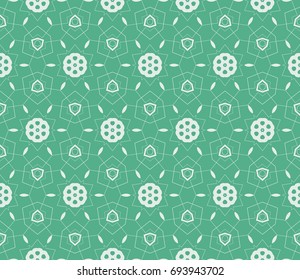 Modern geometric ornament. Seamless vector illustration for design.