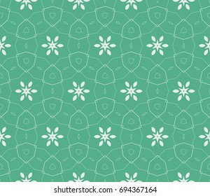 Modern geometric ornament. Seamless vector illustration for design.