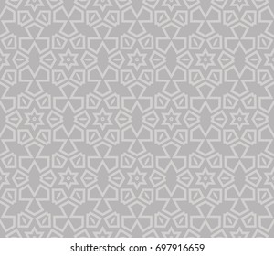 Modern geometric ornament. Seamless vector illustration for design.