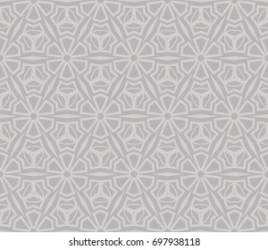 Modern geometric ornament. Seamless vector illustration for design.
