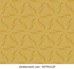 Modern geometric ornament. Seamless vector illustration for design.