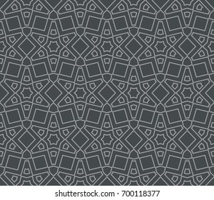 Modern geometric ornament. Seamless vector illustration for design.