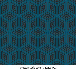Modern geometric ornament. Seamless vector illustration for design.