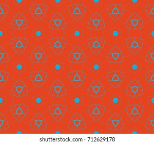 Modern geometric ornament. Seamless vector illustration for design.