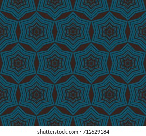 Modern geometric ornament. Seamless vector illustration for design.